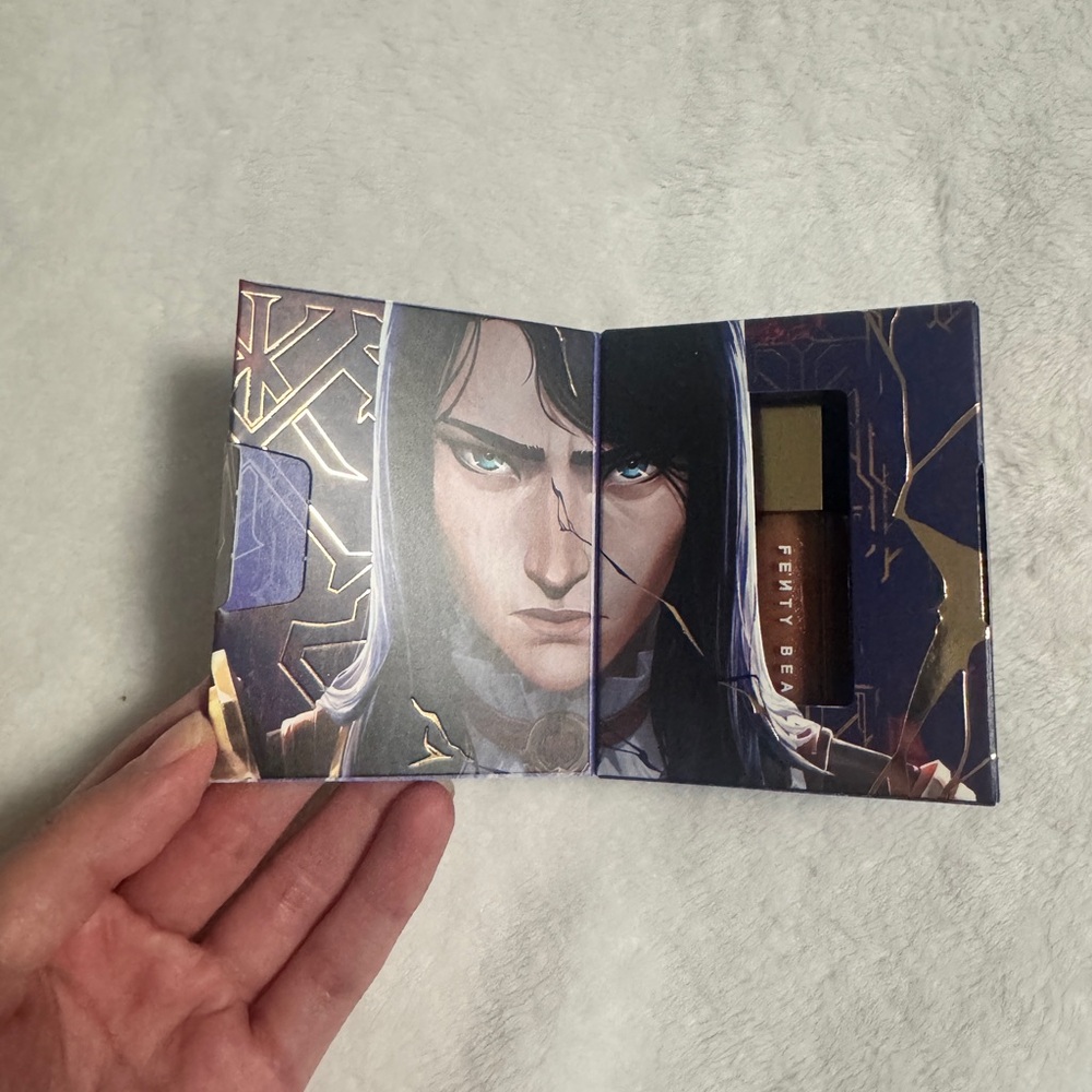 Fenty Beauty x Arcane Rouge on Rouge lip gloss